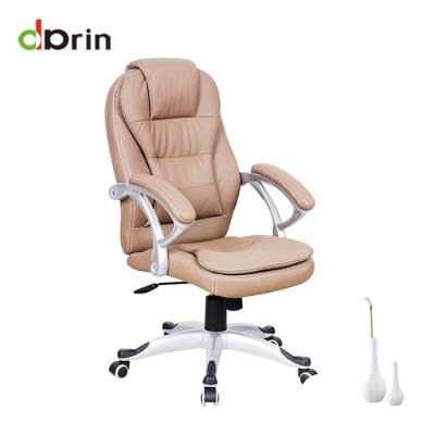 China Executive Chair Comfortable Leather Swivel Lift Back Chair For Office for sale