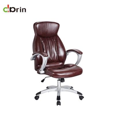 China Low Price Adjustable Soft Leather Cushion Manufacturer Comfortable Red (Height) Office Chair for sale