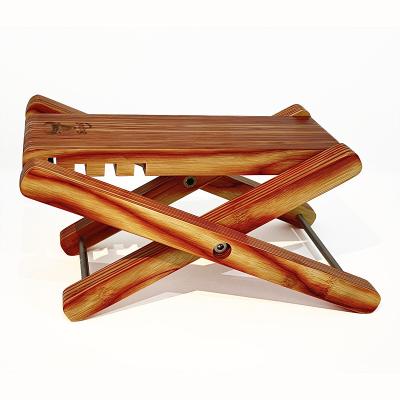 China Playing Music Four-speed Bamboo Guitar Footstool Music Latest classical guitar pedals Thicken for durability Non-slip for sale