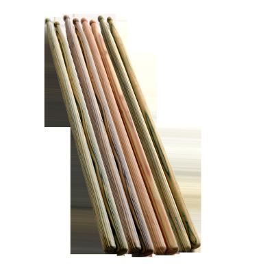 China Drum Tuning 5a 7a professional bamboo drum sticks  children adults practice small army drum sticks  oem for sale