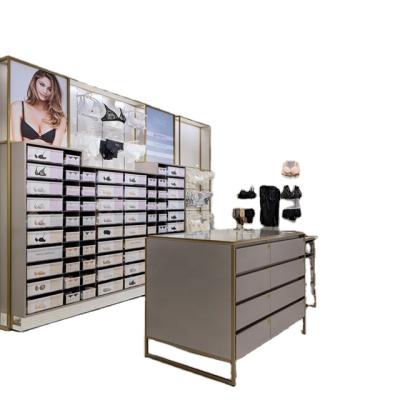 China High End High End Underwear Display Rack And Lingerie Cabinet For Ladies Underwear Store for sale