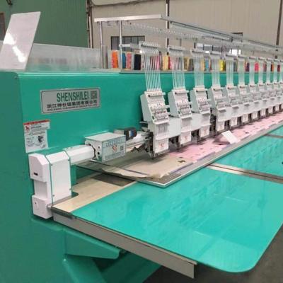 China Super High Speed Embroidery Machine Computerized Glass Table Embroidery Machine for sale