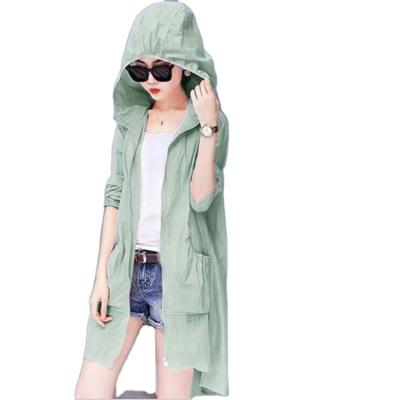 China Summer quick-drying medium and long loose and airy outer riding coat large size for sale