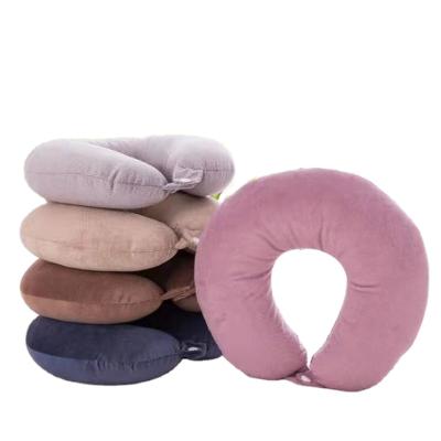 China Anti-Static Pillow U-shaped Doll Neck Nap Pillow Plush Toy Cartoon Pillow Adult Nap Neck Pillow for sale