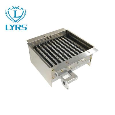 China Hotels Artificial Gas Source Burner For Free Gas Furnace Without Summer Winter Switch for sale