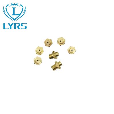 China Hotels Gas Water Heater Nozzles Or Wall Hung Gas Boiler Nozzle Copper Material for sale