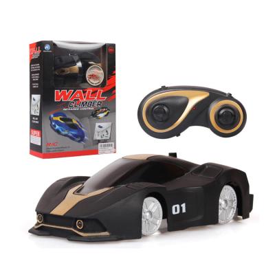 China Hot Small RC Hobby Sales Wall Suction Truck Remote Control Toys Car Set Infrared Remote Control Stunt For Kids for sale