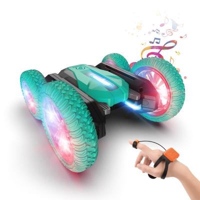 China Hot Selling RC Hobby 360 Degree Rolling Radio Stunt Toy Double Sided Driving Remote Control Car for sale