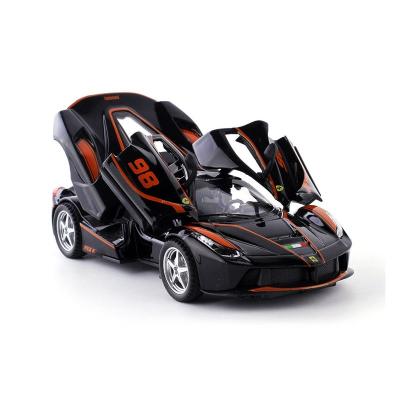 China Alloy Curved Slope Realistic Supercar Motor Door RC Model 1:32 Scale Wing Model Car for sale