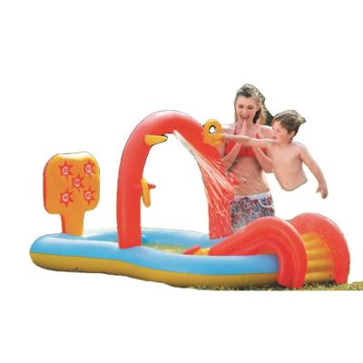 China Outdoor Water Fun Sliding Play Pool Water Sports Outdoor Inflatable Pool Float Swimming Toys For Kids for sale