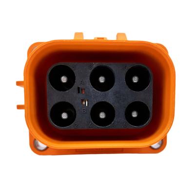 China Six-Core Electric Vehicle Power CNST New Energy Electric Vehicle Waterproof Sealing High Voltage Connector Plug Socket for sale