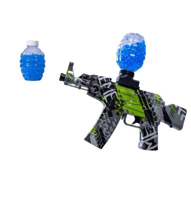 China M416 Electronic Toy Fiberglass Blaster Gel Coating Splatter Gun With Hydraulic 7 Mm Gel Ball for sale