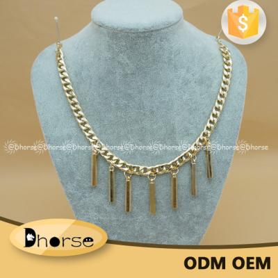 China Garment Accessory Dubai Stainless Steel Gold Chain Hot Selling New Design for sale