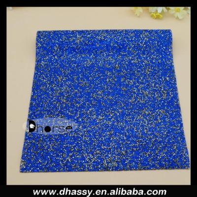 China 40*24CM /1pc Eco-friendly Crystal Clear Resin Rhinestone Trim Iron On Rhinestone Mesh Sticker or Self Adhesive Rhinestone SHEET For Phone Art for sale