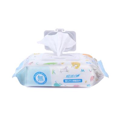 China Eco-Friendly Tender Disposable Organic Natural Baby Care Cloth Cloth Cleaning Wet Cleaning Cloth Hygiene For Baby for sale