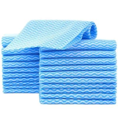 China OEM/ODM Manufacturer Viable Disposable Kitchen Cloth Raw Material Cleaning Kitchen Wiping Cloth Spunlace Nonwoven Cloth for sale