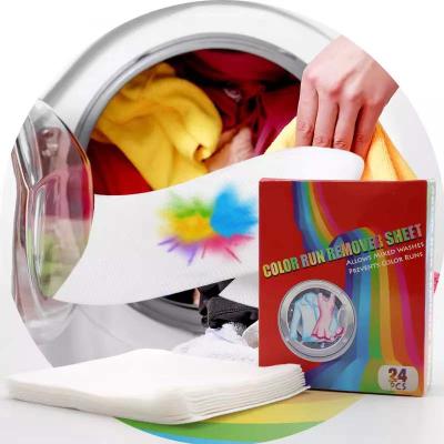 China OEM Durable Disposable Laundry Color Grabber And Dirt Catch Sheet Cloth Color Absorption Sheet for sale