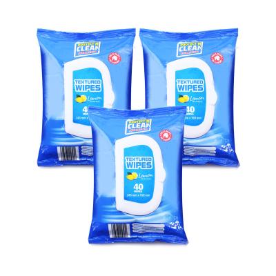 China Wholesale 40PCS Eco-Friendly 40 Gsm Wipes Wet Removal Clean Large Top Cool Disposable Cloth OEM Eco-Friendly Organic Kitchen Wipes Cloth for sale