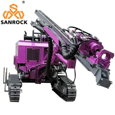 China Crawler DTH Rig Machine Mining Blast Hole 50m Deep Hydraulic Drilling Rig Machine for sale