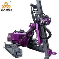 China Rotary Blasthole DTH Drilling Machine Diesel 73.5kw Mining Crawler Hydraulic Drilling Rig for sale