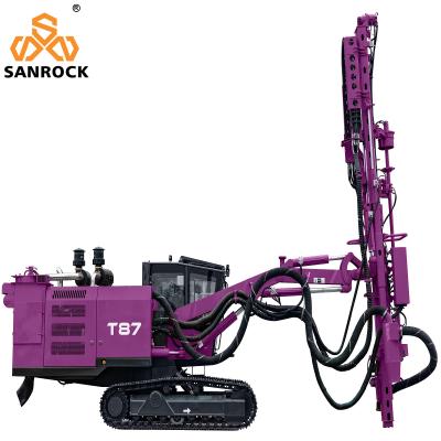 중국 Crawler Top Hammer Drill Rig Mining Equipment Hydraulic Rotary Blast Hole Drilling Machine 판매용