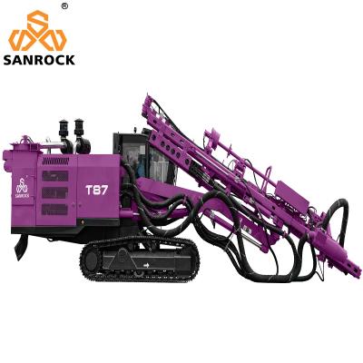 중국 Mining Top Hammer Drilling Rig Hydraulic Rotary Blast Hole Crawler Drilling Rig 판매용