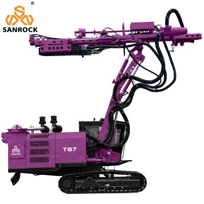 중국 Mining Top Hammer Crawler Drilling Rig Hydraulic Borehole Drilling Equipment 판매용