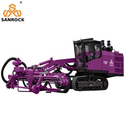 중국 Integrated Top Hammer Drill Rig Machine Mining Blast Hole Hydraulic Crawler Drilling Rig 판매용