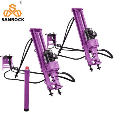 Cina Hydraulic Rotary Blast Hole Portable Bucket Drilling Rig Small DTH Drilling Rig Machine in vendita