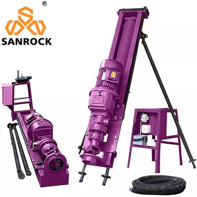 China Portable Mining Bucket Drilling Rig Pneumatic Rotary Borehole DTH Drill Rig en venta