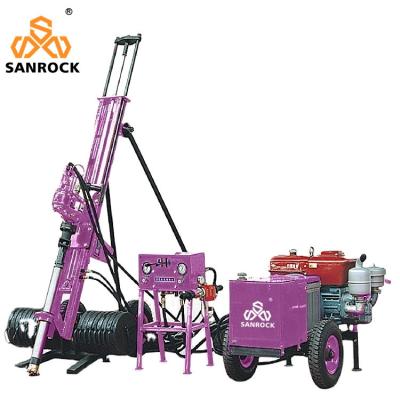 Cina Bucket DTH Drill Rig Mining Machinery Rock Blast Hole Hydraulic DTH Drilling Machine in vendita