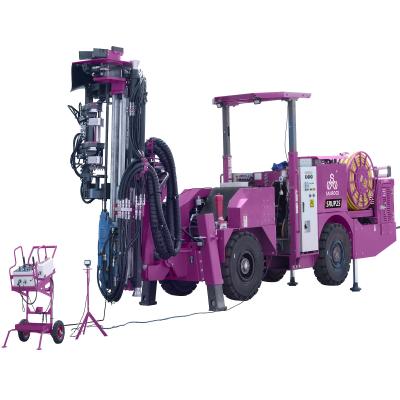 China Jumbo Mining Drill Rig Underground Tunneling Hydraulic Blast Hole Drilling Rig Machine for sale