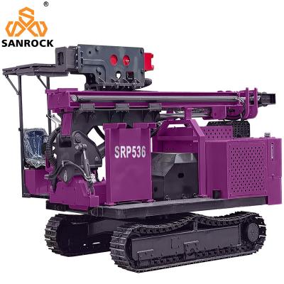 中国 360Degree Rotate Pile Drilling Rig Hydraulic Vibratory Hammer Pile Driving Machinery 販売のため