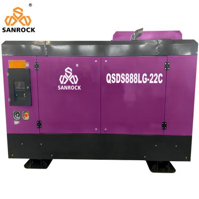 China 221KW Diesel Screw Air Compressor Machine High Pressure Water Well Screw Air Compressor for sale