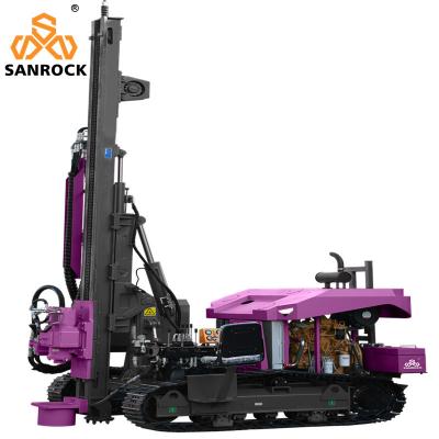 China Solar Pile Driver Machine Hydraulic Rotary Pile Driving Equipment Screw Pile Driver for sale