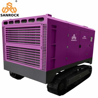 China Mining Rotary Screw Air Compressor Diesel Air Compressor Machine Portable Air Compressor for sale