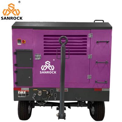 China Screw Air Compressor Machine High Efficiency Screw Air Compressor For Water Well for sale