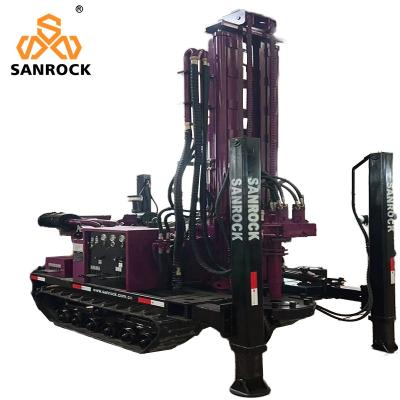 China Crawler Water Well Drilling Rig Hydraulic Borehole Drilling Machine Water Well Drill Rig en venta