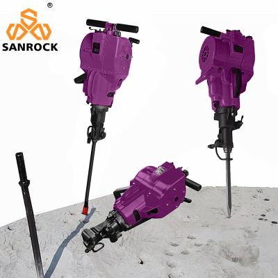 China Hand Held Gasoline Rock Drill Machine Hydraulic Jack Hammer Small Rock Drilling Machine for sale