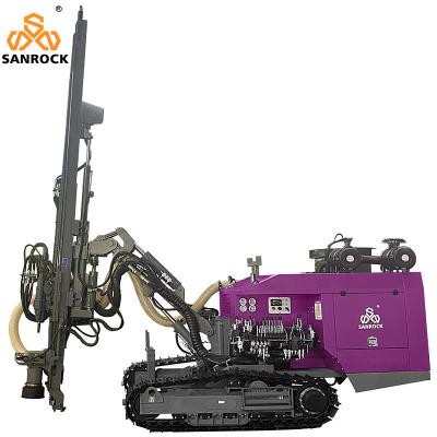 중국 Air Consumption 5-8m3/min Top Hammer DTH Drilling Rig for Hydraulic Mining and Blast Hole Drilling 판매용