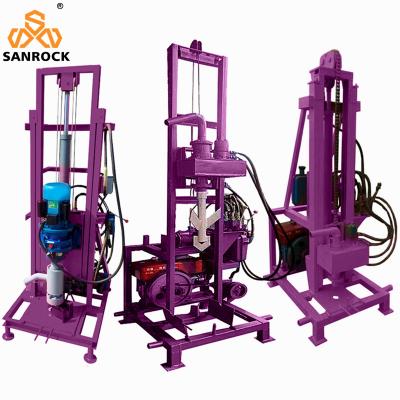 China Hydraulic Portable Water Drilling Machine Rotary Drilling Rig for Small Water Wells 700*700*2500mm for sale