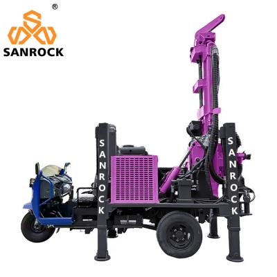 China Water Well Drilling Rig Hydraulic Water Well Drill Machine 200m Borehole Drilling Rig for sale