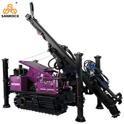 China Portable Core Drilling Rig 75KW Diesel Reverse Circulation Drilling Rig Hydraulic Borehole Drilling Machine for sale