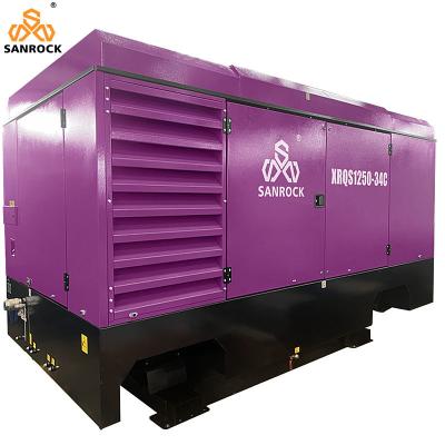 China Cummins Engine Screw Air Compressor Water Well Drilling Air Compressor Machine Portable Air Compressor Manufacturer for sale