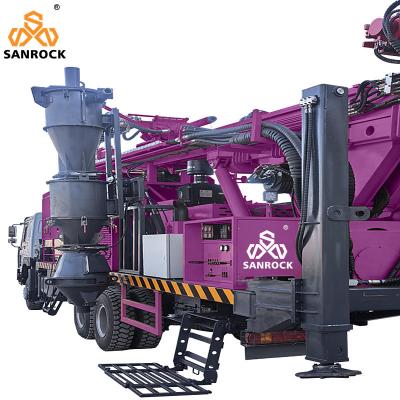 China Multifunction Reverse Circulation Drilling Rig Machine Full Hydraulic Truck Mounted RC Drilling Rig for sale