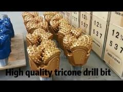 Tricone Drill Bit Steel Tooth  Roller Cone Bit Mining Machinery Parts Oil Well Tricone Bit