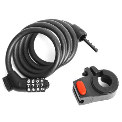 China Original Electric Scooters Anti Theft Code Lock 4 Digit Password Lock For Nine-bot Max G30 F20 F30 F40 Electric Scooter Accessories for sale