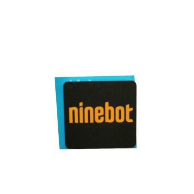 China 100% G30 LOGO Parts Brand for Ninebot max G30 Electric Scooter LOGO Metal Stickers Accessories Yellow for sale