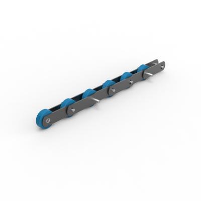 China ST133F6 Nylon Movable Walkway Parts Steel Roller Escalator Step Chain for sale