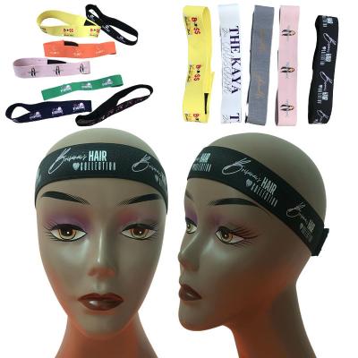 China Wholesale Hair Color Elastic Rubber Hair Bands Set For Women Head Wrap for sale